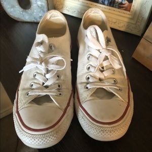 Women’s white Converse